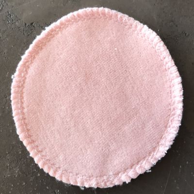Facial cleaning pad 8 cm - rose